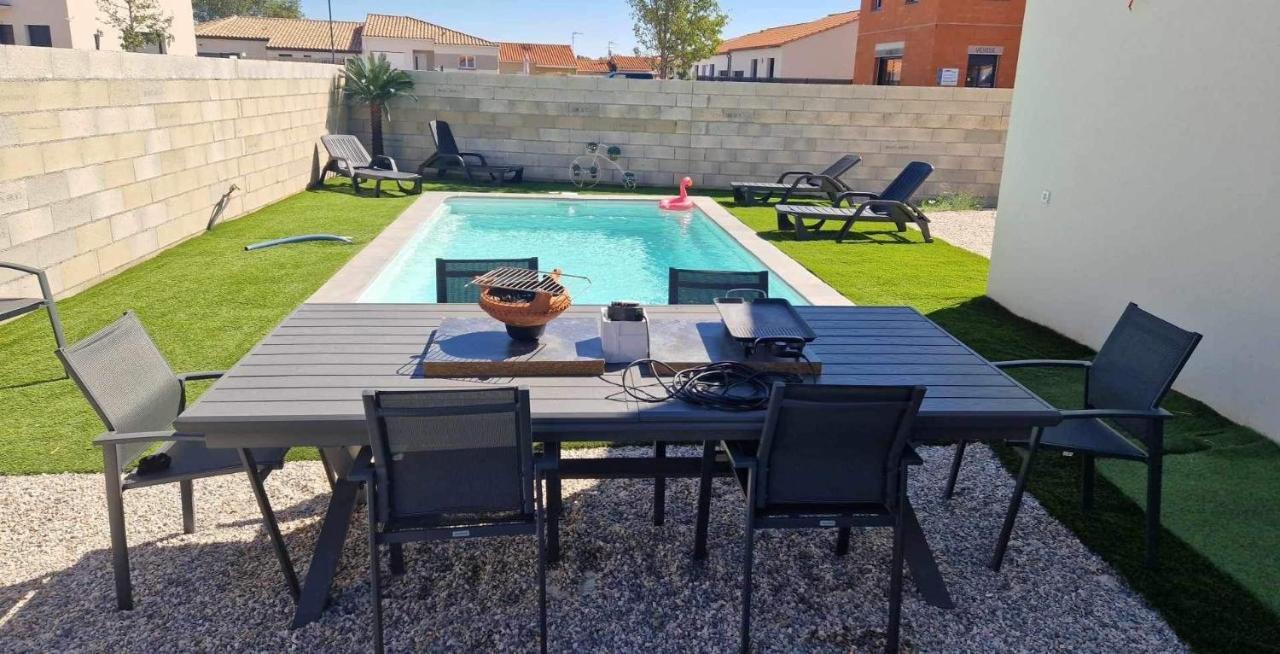 Appart Tout Neuf + Piscine Rivesaltes Eksteriør billede